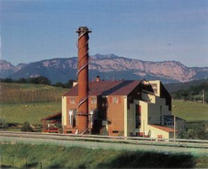 Usine Sinergie dans les années 80