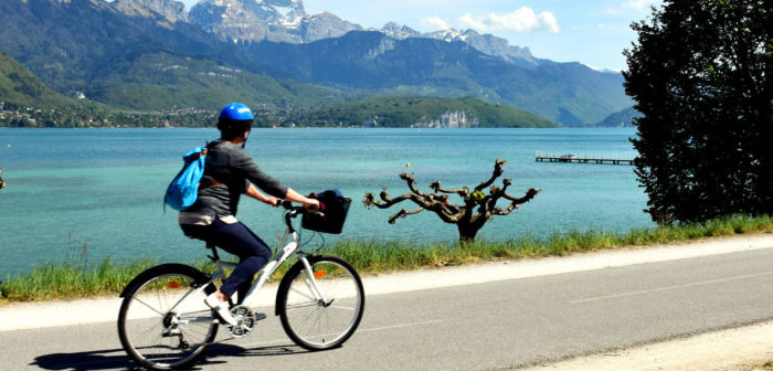 Tour du lac à vélo et à pied