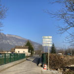 Signalétique sur la Voie Verte du lac d'Annecy et sentier PMR du Bout du Lac