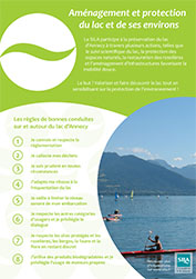 A4 de présentation - Compétence d'aménagement et de protection du lac d'Annecy