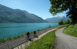 Voie Verte vue depuis Duingt