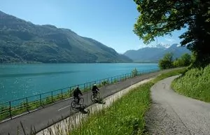 Voie Verte vue depuis Duingt