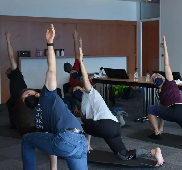 La journée de cohésion propose des atelier de relaxation